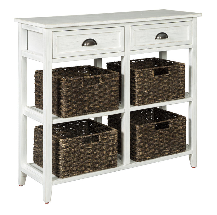 Daylin White Sofa Table