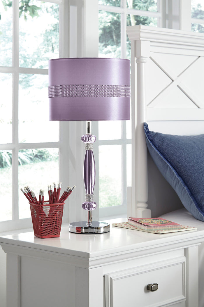 Dazzle Purple Table Lamp