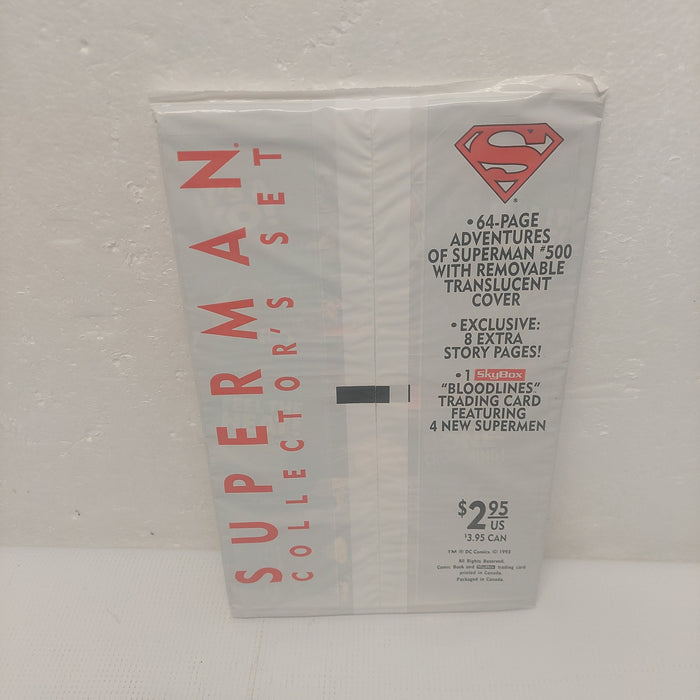 DC Comics Death of Superman Collectors Set White Bag Sealed