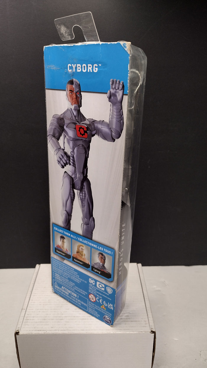 DC Comics Heroes Unite Cyborg 12-Inch Action Figure (Spin Master - 1st Edition 2021 Brand New Sealed)