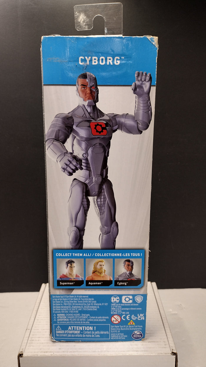 DC Comics Heroes Unite Cyborg 12-Inch Action Figure (Spin Master - 1st Edition 2021 Brand New Sealed)