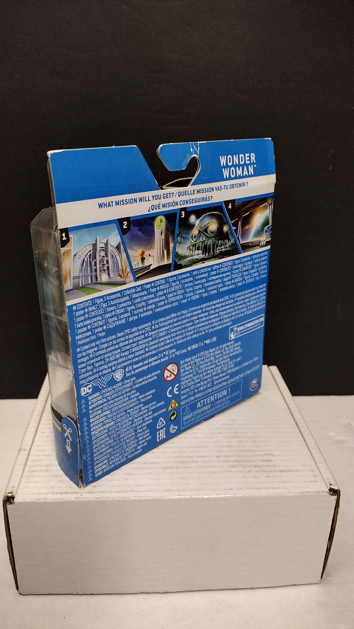 DC Comics Heroes Unite Super Rare Gold Wonder Woman 4-Inch Action Figure (Spin Master - Sealed Chase Variant)