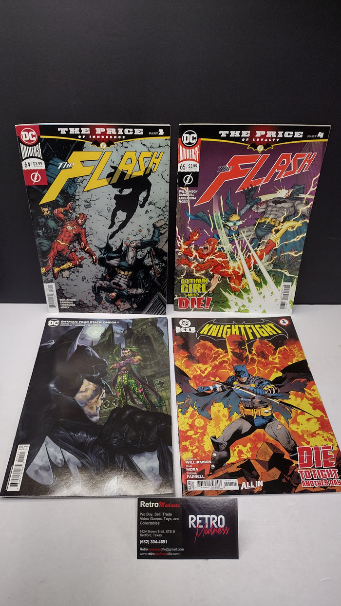 DC Comics Modern Era Lot – 4 Book Set - Lot N (Brand New / Unread)
