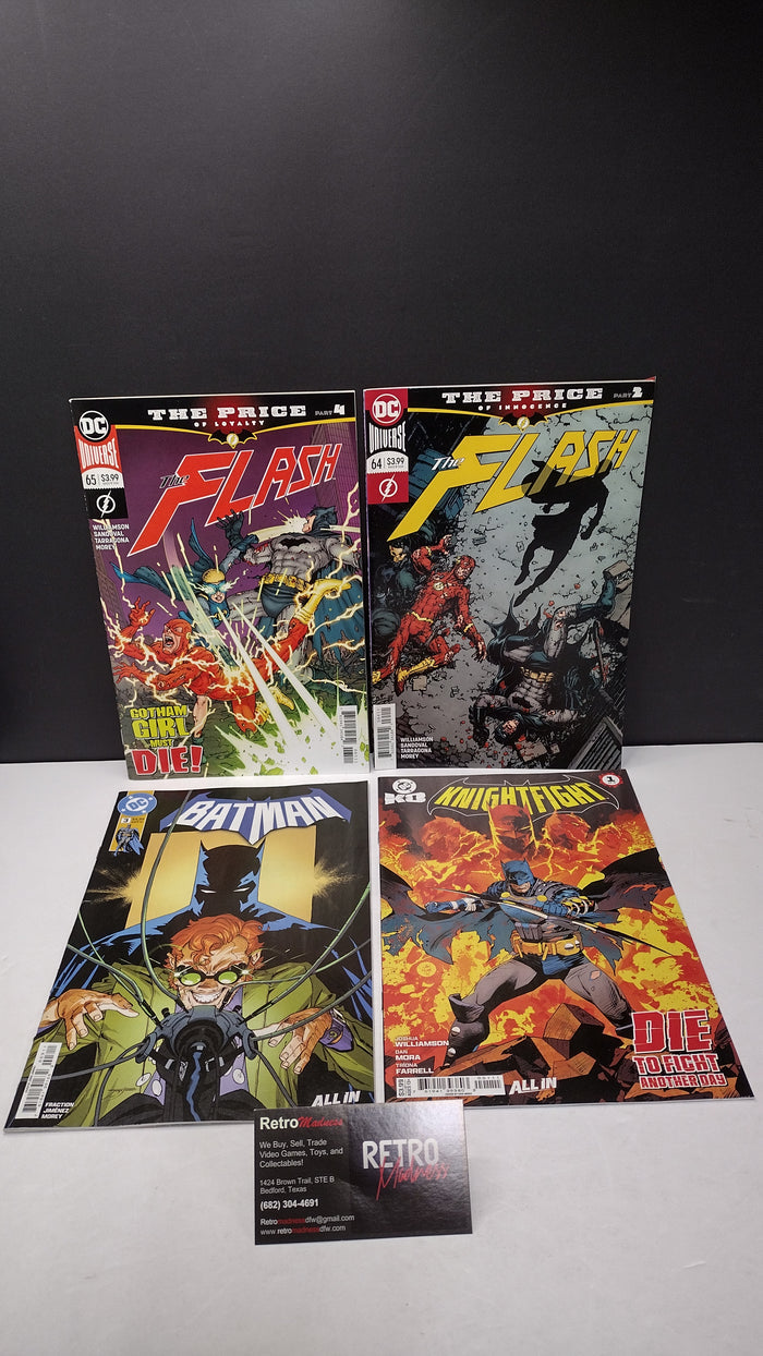 DC Comics Modern Era Lot – 4 Book Set - Lot O (Brand New / Unread)