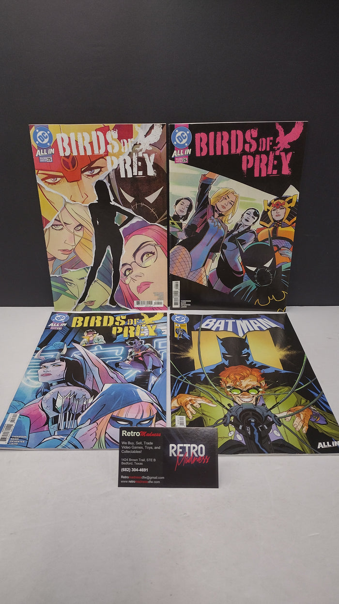 DC Comics Modern Era Lot – 4 Book Set - Lot Z (Brand New / Unread)