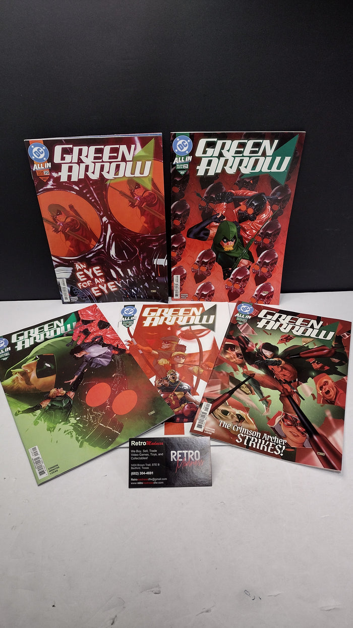 DC Comics Modern Era Lot – 5 Book Set - Lot E2 (Brand New / Unread)