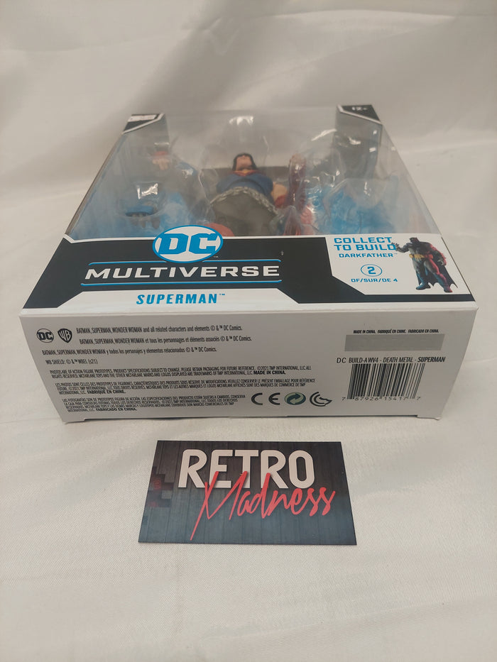 DC Multiverse Superman Dark Knights: Death Metal Figure No BAF