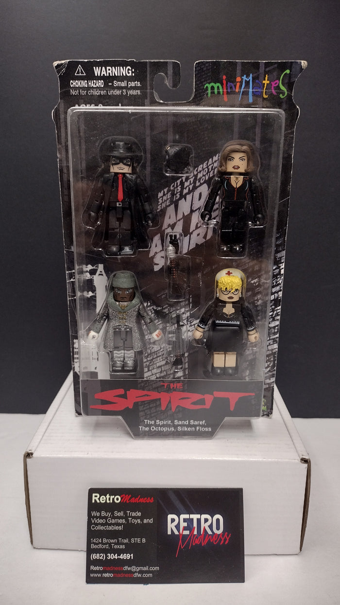 Diamond Select Spirit Movie Minimates 4-Pack Box Set Sealed