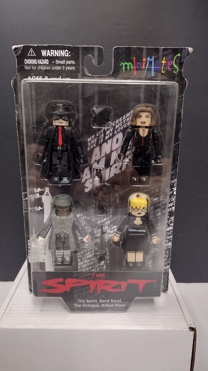 Diamond Select Spirit Movie Minimates 4-Pack Box Set Sealed