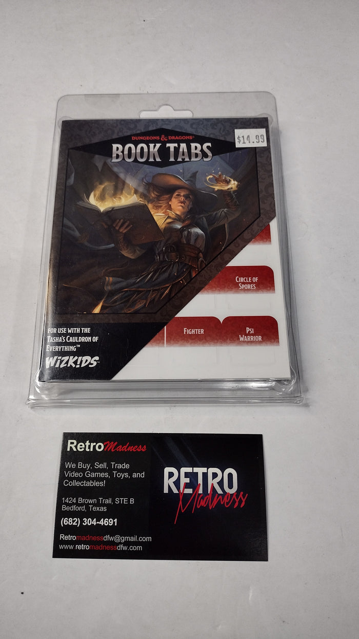 Dungeons and Dragons: Tasha's Cauldron of Everything Book Tabs