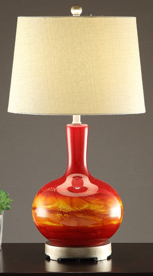 Earthy 28"H Table Lamp