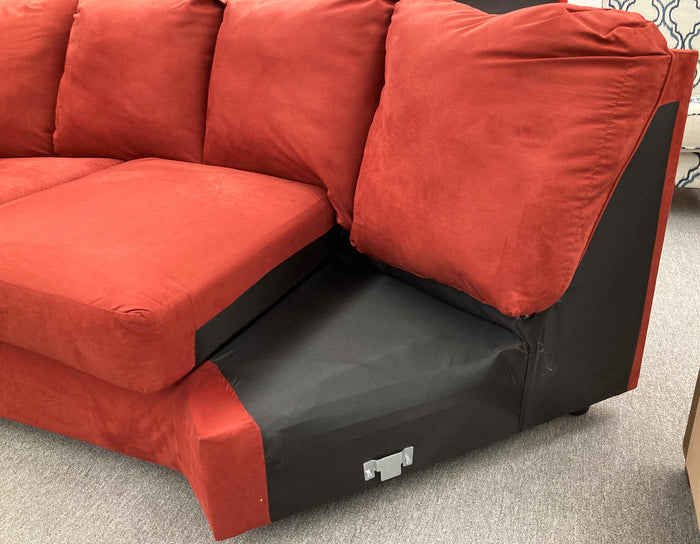 EDELINE Spice LAF Round Loveseat