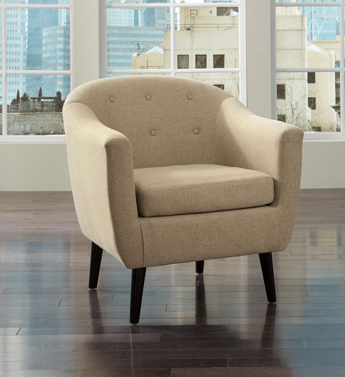 Edna Beige Arm Chair