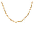 "enewton : Classic Gold 3mm Beaded Choker -"