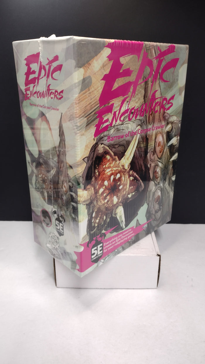 Epic Encounters Barrow of the Corpse Crawler 5E SFG RPG Boxed Set - New Sealed