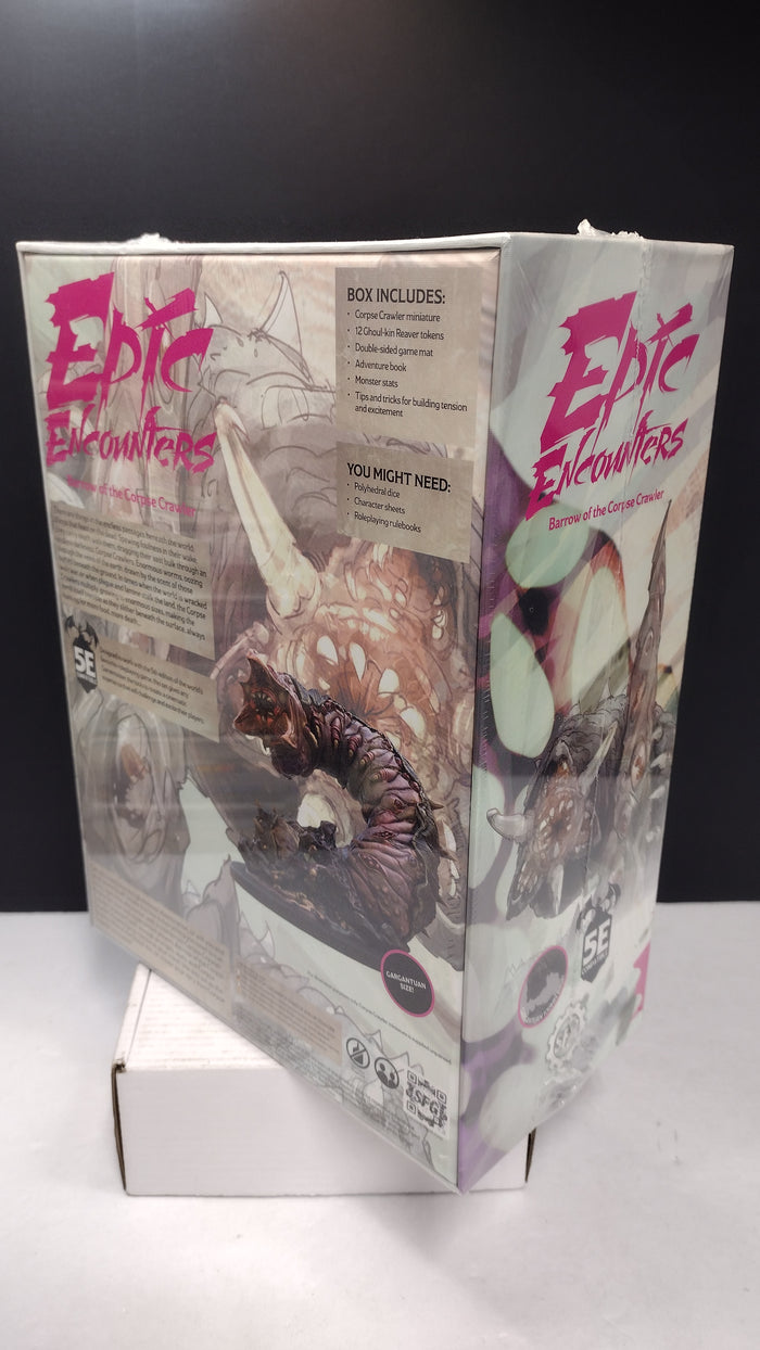 Epic Encounters Barrow of the Corpse Crawler 5E SFG RPG Boxed Set - New Sealed