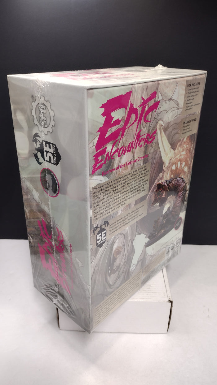 Epic Encounters Barrow of the Corpse Crawler 5E SFG RPG Boxed Set - New Sealed