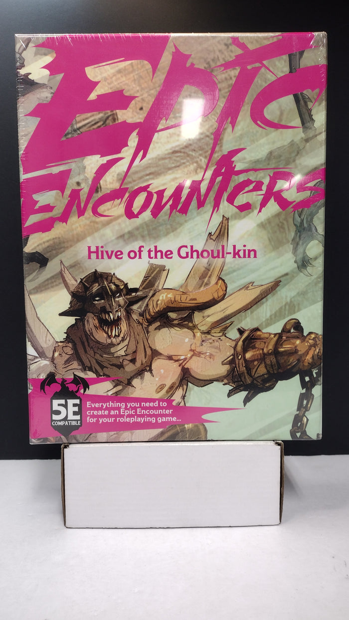 Epic Encounters Hive of the Ghoul-Kin Minis 5E Adventure Book 2021 - New Sealed
