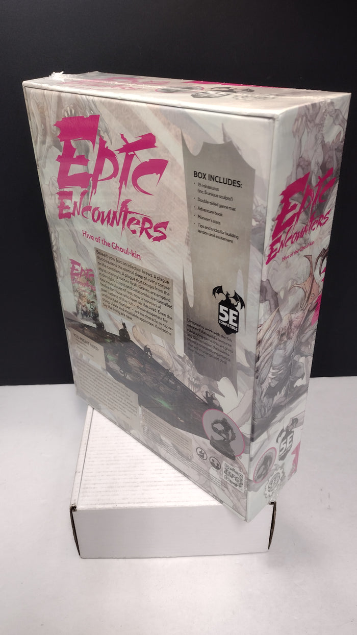 Epic Encounters Hive of the Ghoul-Kin Minis 5E Adventure Book 2021 - New Sealed