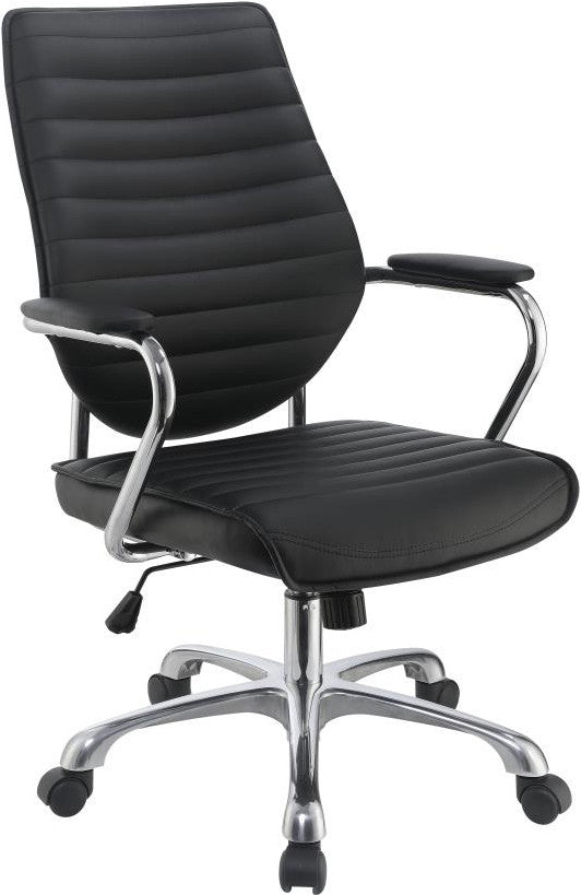 ESMOND Black 26" Wide Desk Chair