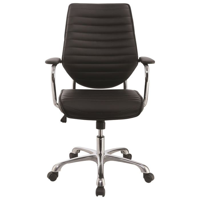 ESMOND Black 26" Wide Desk Chair
