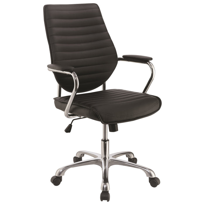 ESMOND Black 26" Wide Desk Chair