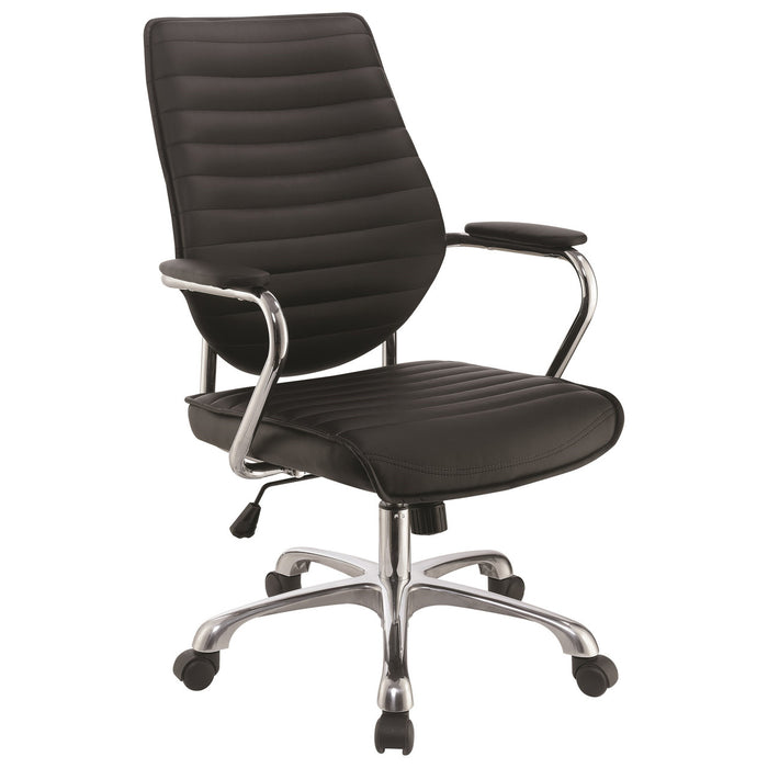 ESMOND Black 26" Wide Desk Chair
