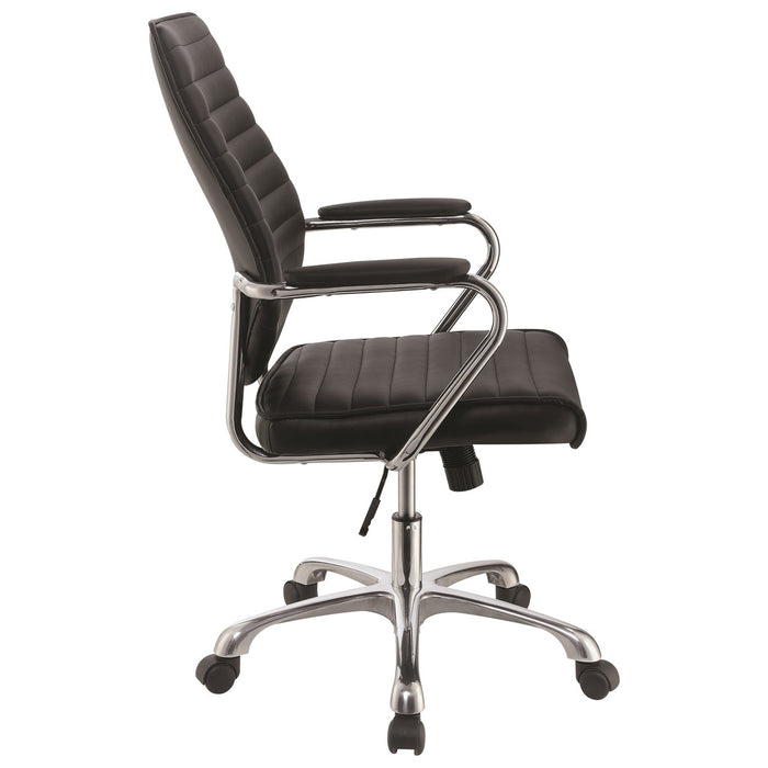 ESMOND Black 26" Wide Desk Chair