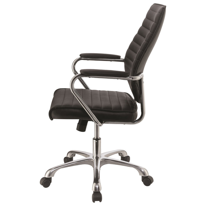 ESMOND Black 26" Wide Desk Chair