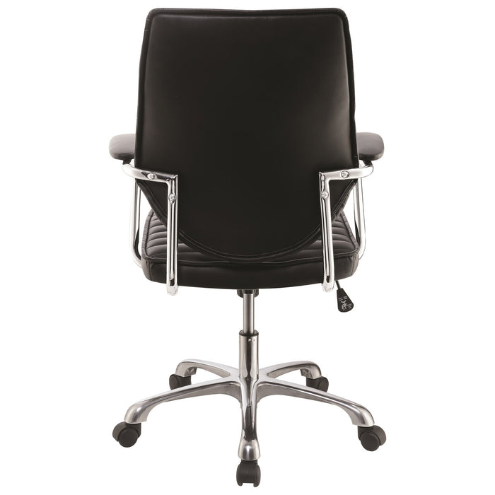 ESMOND Black 26" Wide Desk Chair