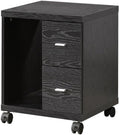 FINA Black 18" Wide Cabinet