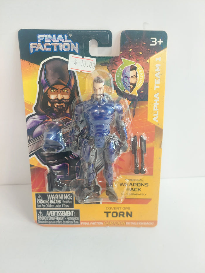Final Faction – Alpha Team 1 Action Figures • Various / Choice of Character (Factory Sealed)