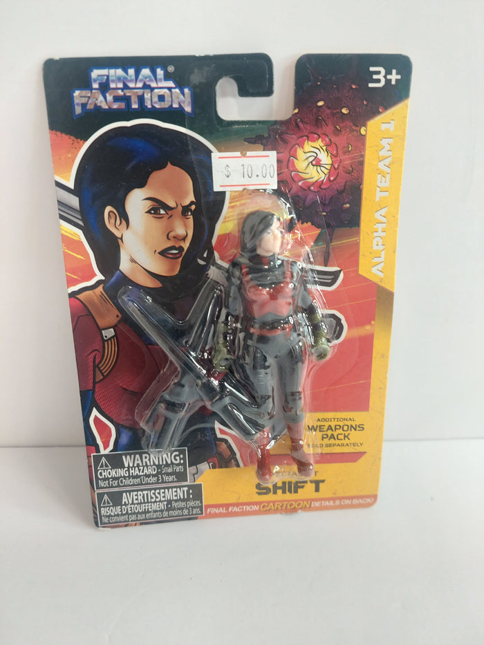 Final Faction – Alpha Team 1 Action Figures • Various / Choice of Character (Factory Sealed)