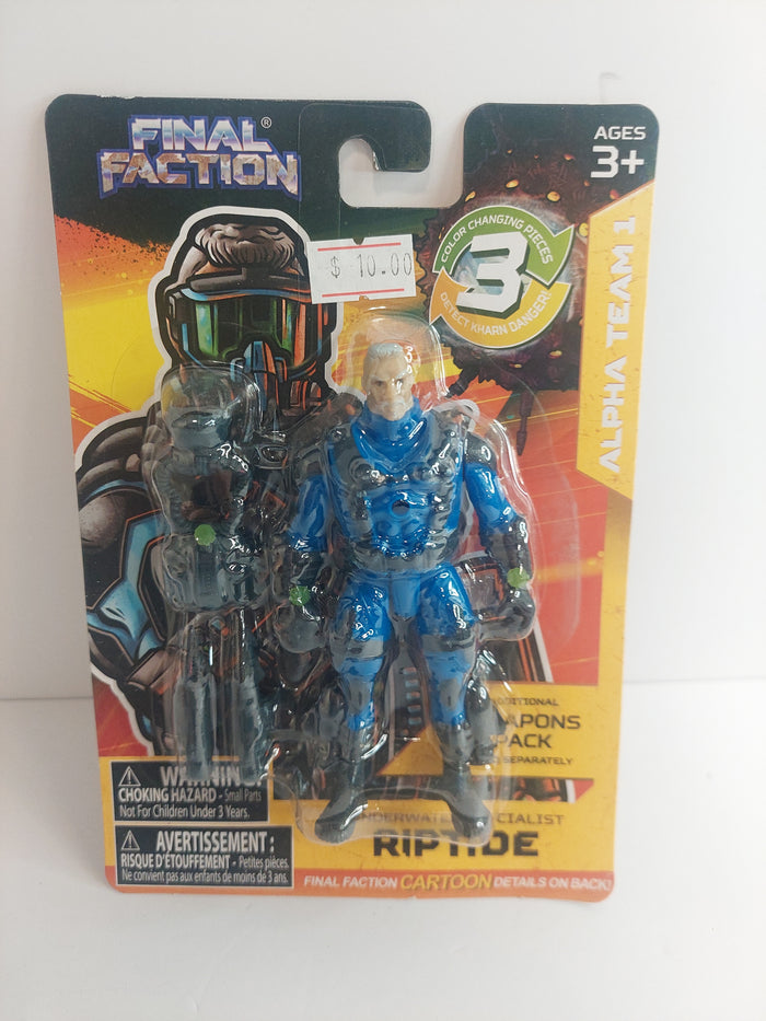 Final Faction – Alpha Team 1 Action Figures • Various / Choice of Character (Factory Sealed)