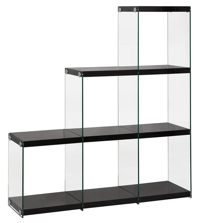 Finn Black Cubed Bookcase