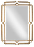 Fler Gold Geometric Wall Mirror