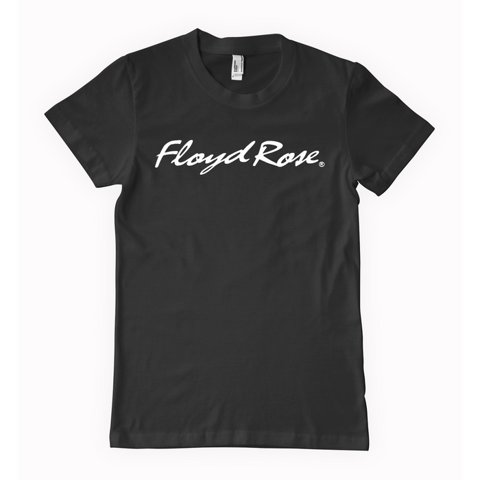 Floyd Rose Script Logo T-Shirt - Black Floyd Rose