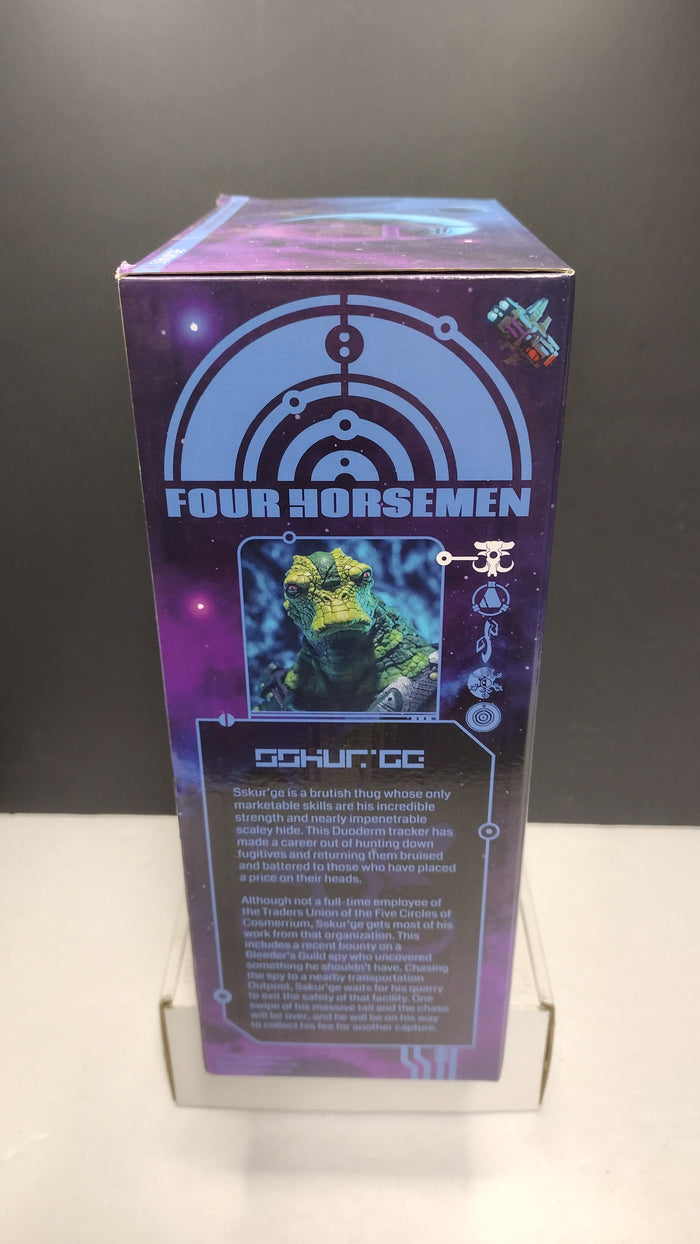 Four Horsemen Cosmic Legions SSKUR'GE Action Figure (Sealed in Box)