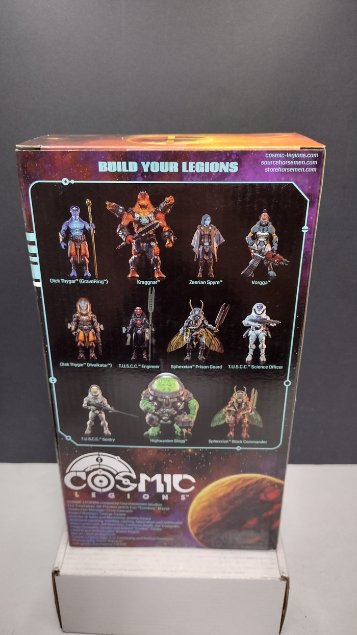 Four Horsemen Cosmic Legions T.U.5.C.C. Sentry Action Figure (Sealed in Box)