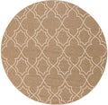 Frances Tan 5'3" Round Rug (Indoor/Outdoor)
