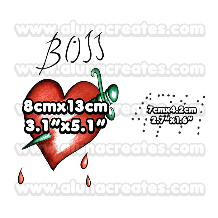 Frank N Furter - The Rocky Horror Picture Show | Temporary Tattoos | AlunaCreates