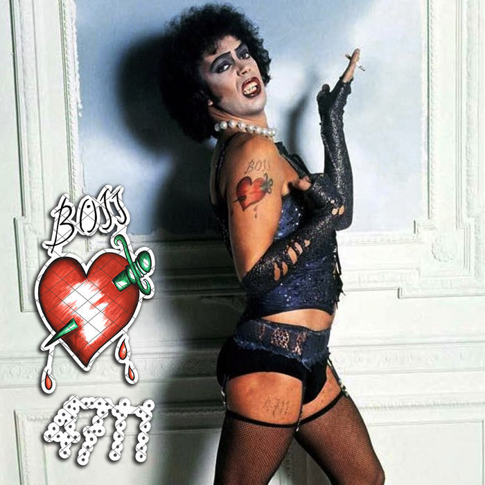 Frank N Furter - The Rocky Horror Picture Show | Temporary Tattoos | AlunaCreates