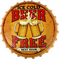 FREE BEER 14" Wide Wall Decor