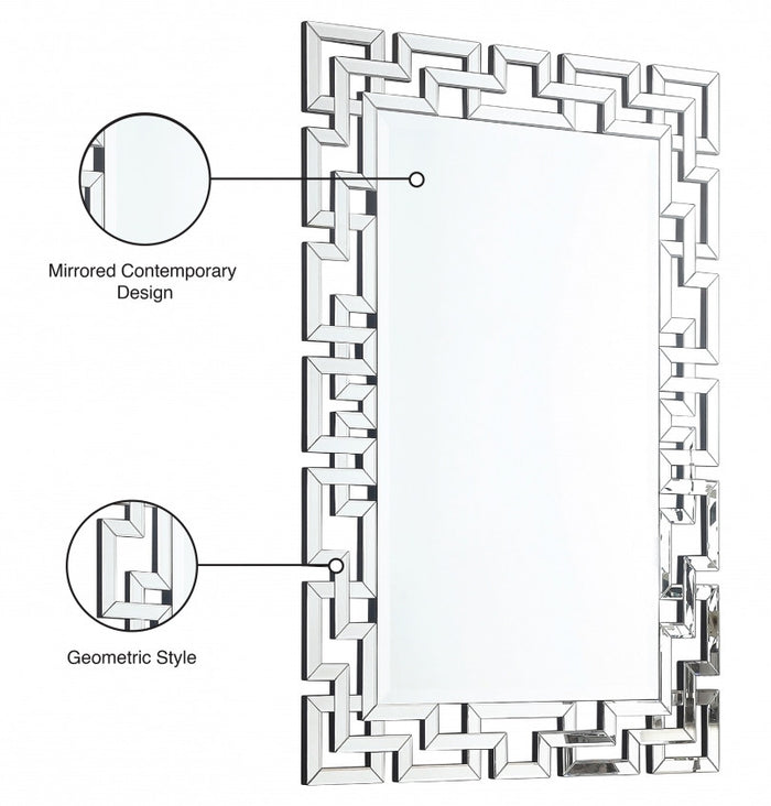 FREIZER 38" x 49" Wall Mirror