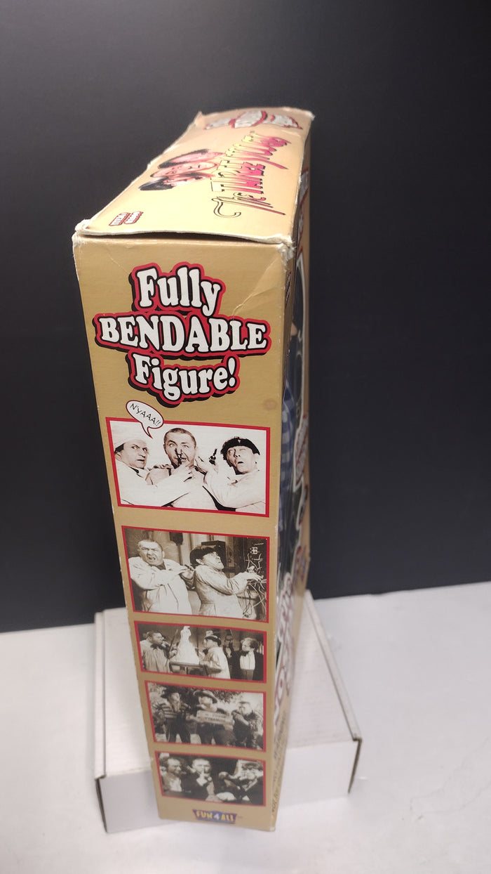 Fun4All The Three Stooges "Larry" Nostalgic Series Bendable Limited Edition Figure (1997 - Open Box / Complete in Packaging)