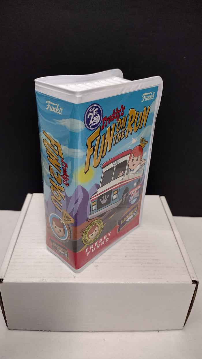 Funko Blockbuster Rewind – Freddy Funko (Travel Edition) Vinyl Figure Lot • San Diego Comic-Con (SDCC) 2023 Exclusive
