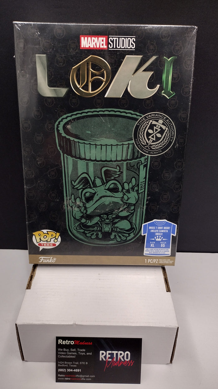 Funko Pop! Tees: Marvel Loki Premium T-Shirt – Size XL
