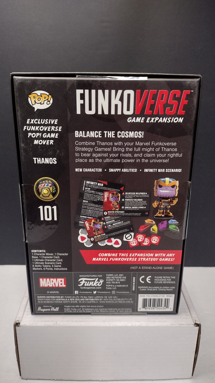 Funkoverse Marvel Thanos 101 Limited Edition Chase Pop Game Expansion (Open Box)