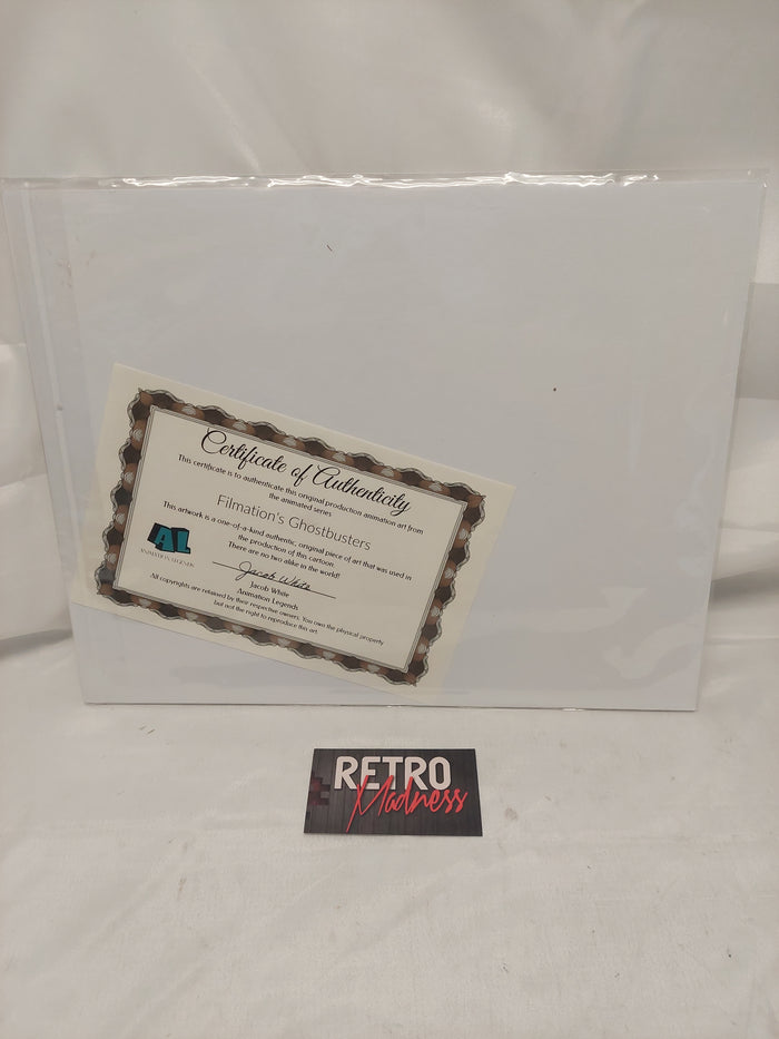 Ghostbusters Animated Series 1986 Original Production Cel