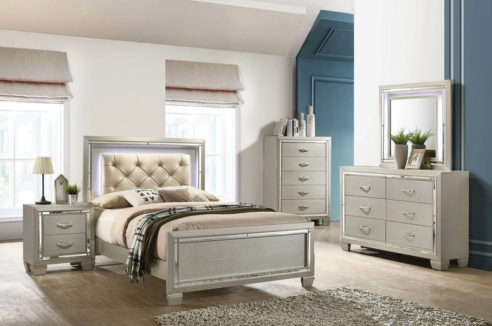 GIORGIA Champagne 24" Wide YOUTH Night Stand